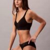 Ikoniczny bawełniano-Modalny biustonosz typu Bralette z metalicznym wykończeniem Ikoniczny bawełniano-Modalny biustonosz typu Bralette z metalicznym wykończeniem