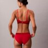 Ikoniczny bawełniano-Modalny biustonosz typu Bralette z metalicznym wykończeniem i lekką podszewką Ikoniczny bawełniano-Modalny biustonosz typu Bralette z metalicznym wykończeniem i lekką podszewką