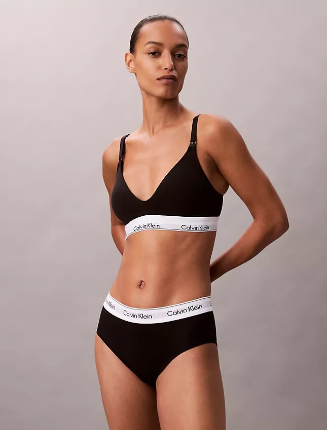 Ikoniczny bawełniano-Modalny Bralette ciążowy z lekką podszewką w kształcie trójkąta Ikoniczny bawełniano-Modalny Bralette ciążowy z lekką podszewką w kształcie trójkąta