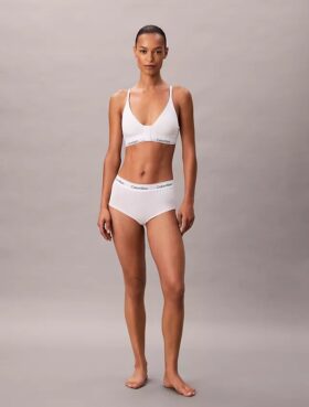 Ikoniczny bawełniano-Modalny Bralette trójkątny z lekką podszewką, przeznaczony do noszenia po operacji Ikoniczny bawełniano-Modalny Bralette trójkątny z lekką podszewką, przeznaczony do noszenia po operacji