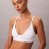 Ikoniczny bawełniano-Modalny Bralette trójkątny z lekką podszewką, przeznaczony do noszenia po operacji Ikoniczny bawełniano-Modalny Bralette trójkątny z lekką podszewką, przeznaczony do noszenia po operacji