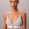 Ikoniczny bawełniano-Modalny Bralette trójkątny z lekką podszewką, przeznaczony do noszenia po operacji Ikoniczny bawełniano-Modalny Bralette trójkątny z lekką podszewką, przeznaczony do noszenia po operacji