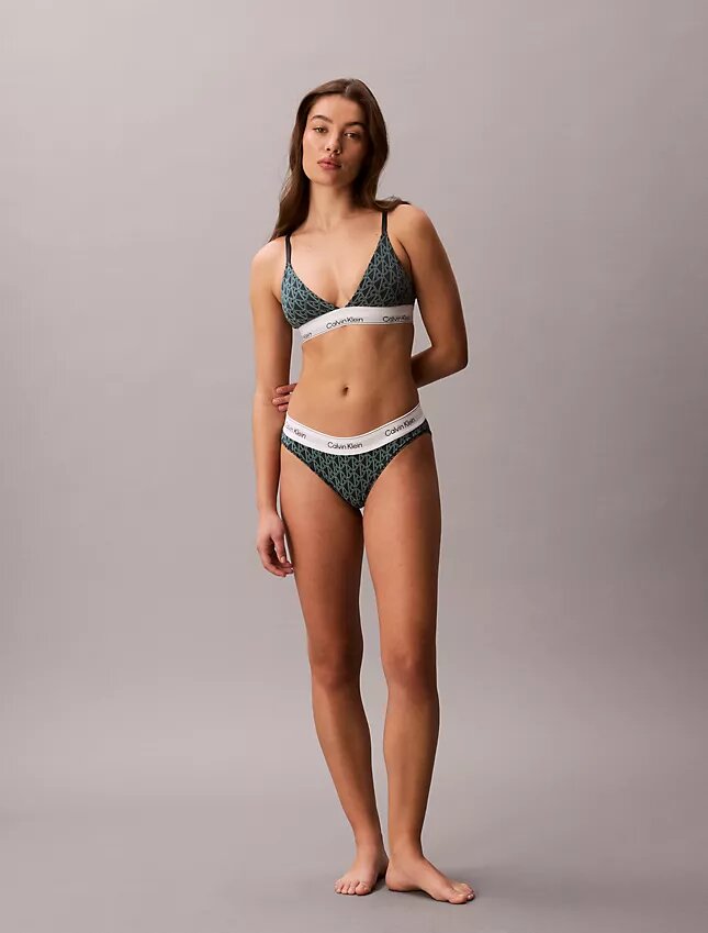 Ikoniczny bawełniano-Modalny Bralette z lekką podszewką Ikoniczny bawełniano-Modalny Bralette z lekką podszewką