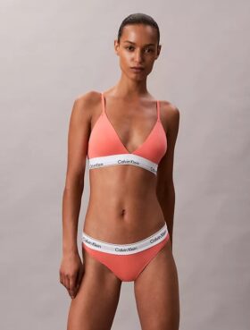 Ikoniczny bawełniano-Modalny Bralette z lekką podszewką Ikoniczny bawełniano-Modalny Bralette z lekką podszewką