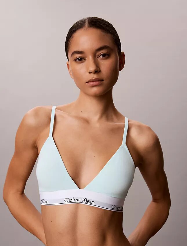 Ikoniczny bawełniano-Modalny Bralette z lekką podszewką Ikoniczny bawełniano-Modalny Bralette z lekką podszewką