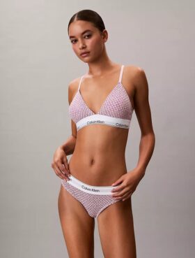Ikoniczny bawełniano-Modalny Bralette z lekką podszewką Ikoniczny bawełniano-Modalny Bralette z lekką podszewką