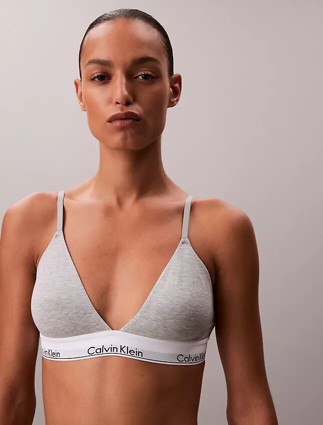 Ikoniczny bawełniano-Modalny Bralette z lekką podszewką Ikoniczny bawełniano-Modalny Bralette z lekką podszewką