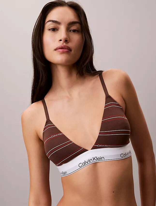 Ikoniczny bawełniano-Modalny Bralette z lekką podszewką Ikoniczny bawełniano-Modalny Bralette z lekką podszewką