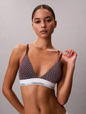 Ikoniczny bawełniano-Modalny Bralette z lekką podszewką Ikoniczny bawełniano-Modalny Bralette z lekką podszewką