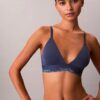 Ikoniczny bawełniano-Modalny Bralette z lekką podszewką