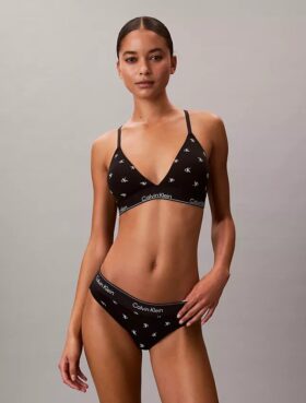 Ikoniczny bawełniano-Modalny Bralette z lekką podszewką Ikoniczny bawełniano-Modalny Bralette z lekką podszewką