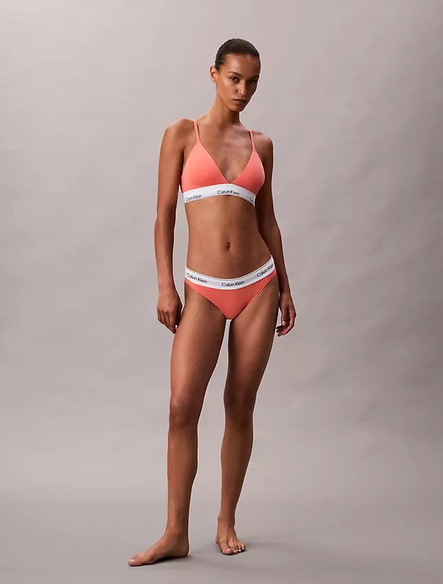 Ikoniczny bawełniano-Modalny Bralette z lekką podszewką Ikoniczny bawełniano-Modalny Bralette z lekką podszewką
