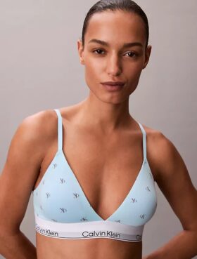 Ikoniczny bawełniano-Modalny Bralette z lekką podszewką Ikoniczny bawełniano-Modalny Bralette z lekką podszewką