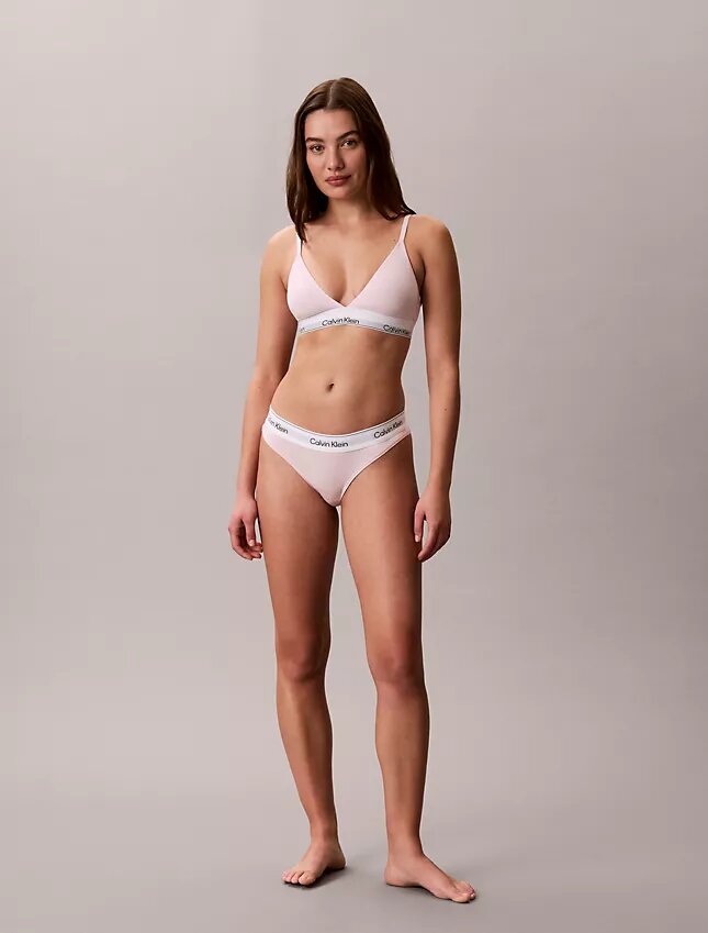 Ikoniczny bawełniano-Modalny Bralette z lekką podszewką Ikoniczny bawełniano-Modalny Bralette z lekką podszewką