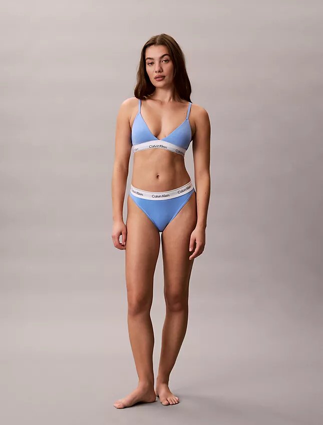 Ikoniczny bawełniano-Modalny Bralette z lekką podszewką Ikoniczny bawełniano-Modalny Bralette z lekką podszewką