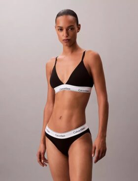 Ikoniczny bawełniano-Modalny Bralette z lekką podszewką Ikoniczny bawełniano-Modalny Bralette z lekką podszewką