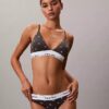 Ikoniczny bawełniano-Modalny Bralette z lekką podszewką