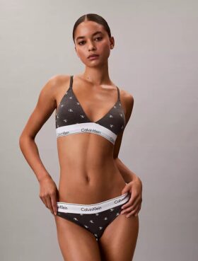 Ikoniczny bawełniano-Modalny Bralette z lekką podszewką Ikoniczny bawełniano-Modalny Bralette z lekką podszewką