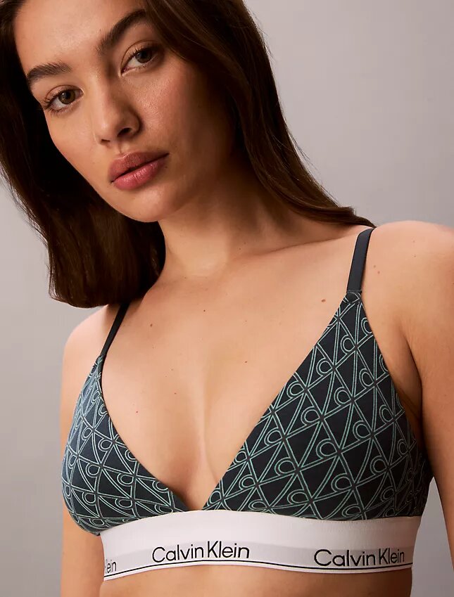 Ikoniczny bawełniano-Modalny Bralette z lekką podszewką Ikoniczny bawełniano-Modalny Bralette z lekką podszewką