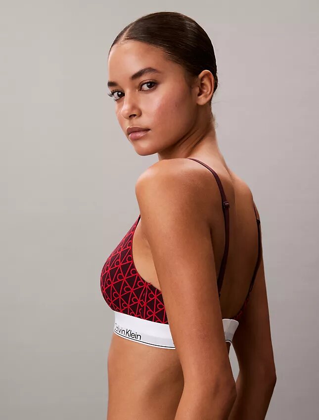 Ikoniczny bawełniano-Modalny Bralette z lekką podszewką Ikoniczny bawełniano-Modalny Bralette z lekką podszewką