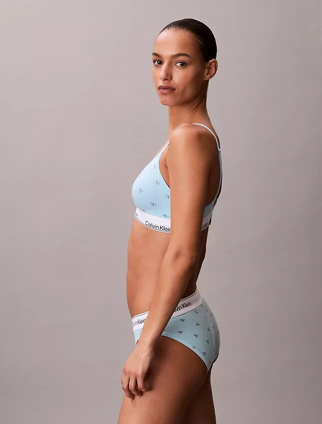 Ikoniczny bawełniano-Modalny Bralette z lekką podszewką Ikoniczny bawełniano-Modalny Bralette z lekką podszewką