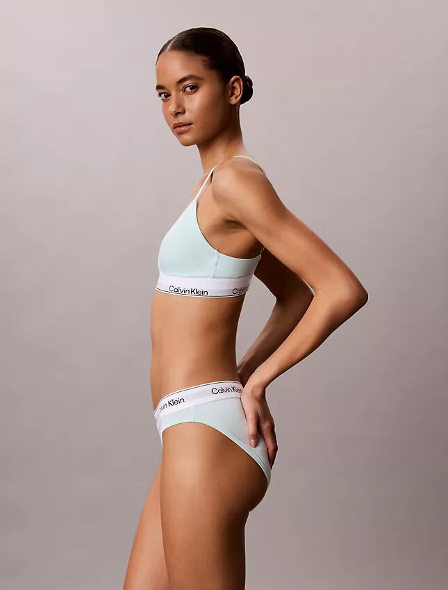 Ikoniczny bawełniano-Modalny Bralette z lekką podszewką Ikoniczny bawełniano-Modalny Bralette z lekką podszewką