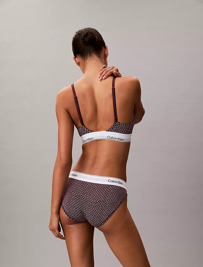 Ikoniczny bawełniano-Modalny Bralette z lekką podszewką Ikoniczny bawełniano-Modalny Bralette z lekką podszewką