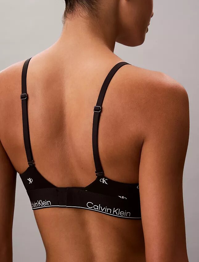 Ikoniczny bawełniano-Modalny Bralette z lekką podszewką Ikoniczny bawełniano-Modalny Bralette z lekką podszewką