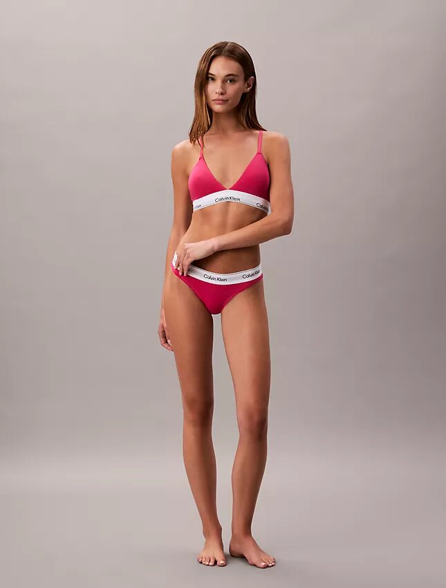Ikoniczny bawełniano-Modalny Bralette z lekką podszewką Ikoniczny bawełniano-Modalny Bralette z lekką podszewką