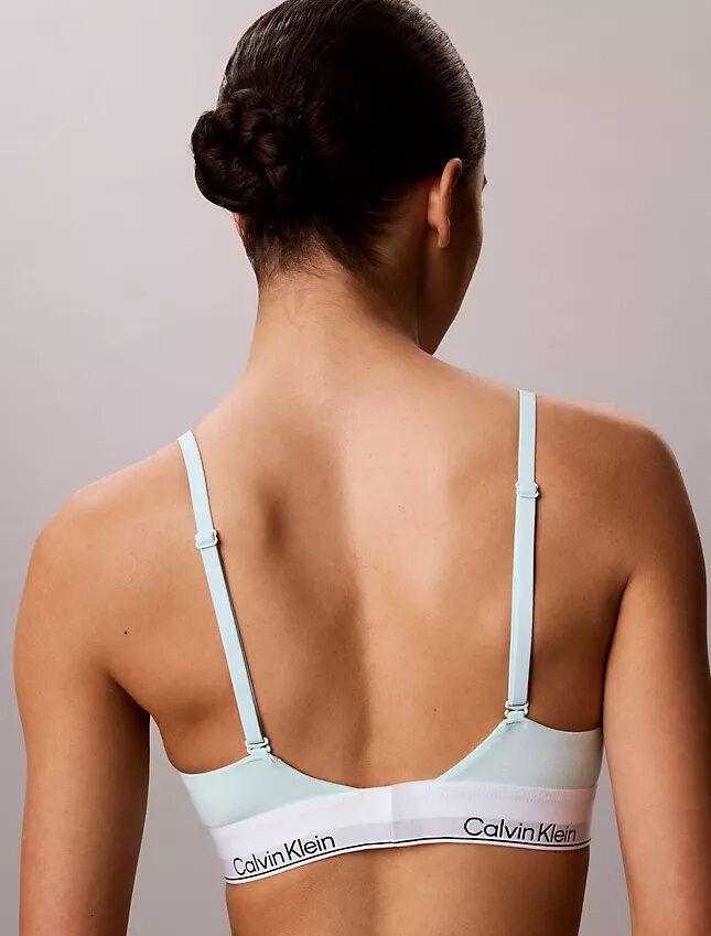 Ikoniczny bawełniano-Modalny Bralette z lekką podszewką Ikoniczny bawełniano-Modalny Bralette z lekką podszewką
