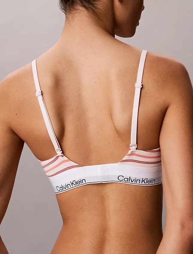 Ikoniczny bawełniano-Modalny Bralette z lekką podszewką Ikoniczny bawełniano-Modalny Bralette z lekką podszewką