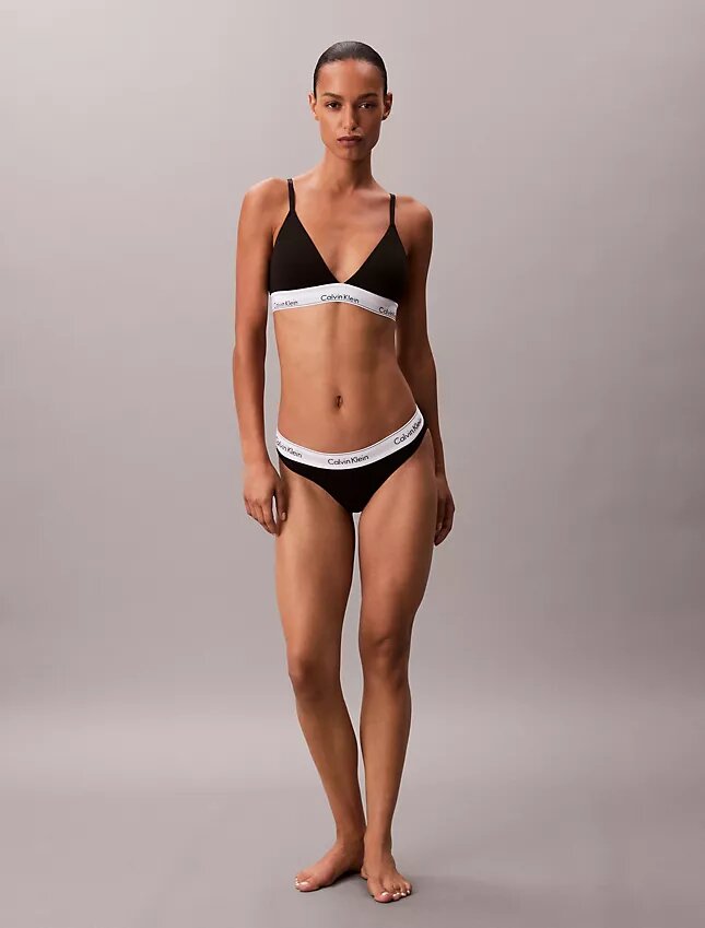 Ikoniczny bawełniano-Modalny Bralette z lekką podszewką Ikoniczny bawełniano-Modalny Bralette z lekką podszewką