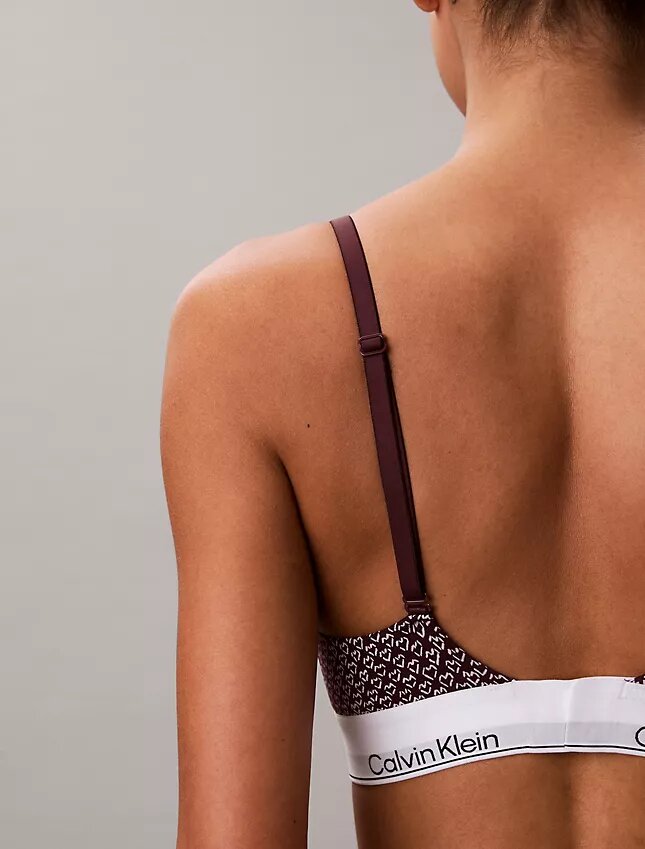 Ikoniczny bawełniano-Modalny Bralette z lekką podszewką Ikoniczny bawełniano-Modalny Bralette z lekką podszewką