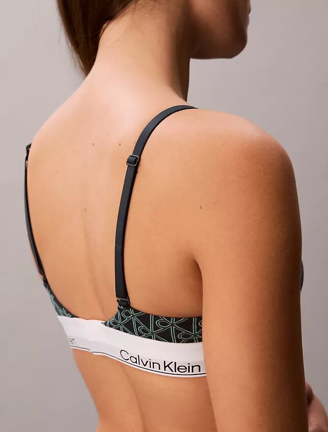 Ikoniczny bawełniano-Modalny Bralette z lekką podszewką Ikoniczny bawełniano-Modalny Bralette z lekką podszewką