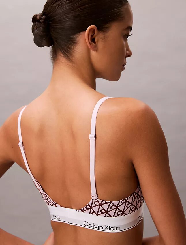 Ikoniczny bawełniano-Modalny Bralette z lekką podszewką Ikoniczny bawełniano-Modalny Bralette z lekką podszewką