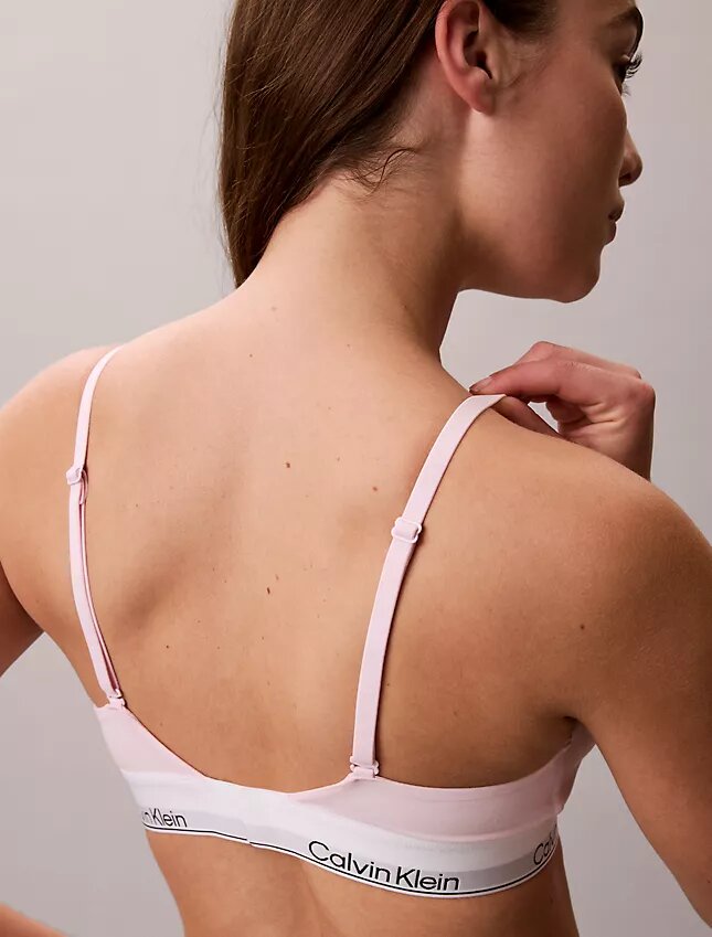 Ikoniczny bawełniano-Modalny Bralette z lekką podszewką Ikoniczny bawełniano-Modalny Bralette z lekką podszewką