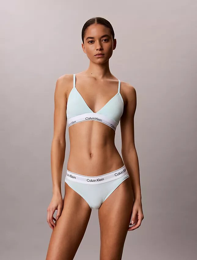 Ikoniczny bawełniano-Modalny Bralette z lekką podszewką Ikoniczny bawełniano-Modalny Bralette z lekką podszewką