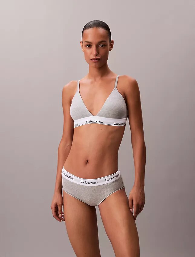 Ikoniczny bawełniano-Modalny Bralette z lekką podszewką Ikoniczny bawełniano-Modalny Bralette z lekką podszewką