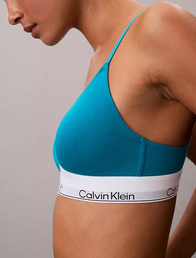 Ikoniczny bawełniano-Modalny Bralette z lekką podszewką Ikoniczny bawełniano-Modalny Bralette z lekką podszewką
