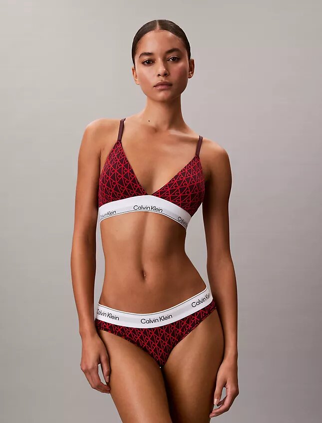 Ikoniczny bawełniano-Modalny Bralette z lekką podszewką Ikoniczny bawełniano-Modalny Bralette z lekką podszewką