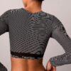 Ikoniczny bawełniano-Modalowy biustonosz typu Bralette z długim rękawem i lekką podszewką Ikoniczny bawełniano-Modalowy biustonosz typu Bralette z długim rękawem i lekką podszewką
