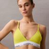 Ikoniczny bawełniano-Modalowy, lekko podszyty Bralette trójkątny Ikoniczny bawełniano-Modalowy, lekko podszyty Bralette trójkątny