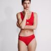 Ikoniczny bawełniano-Modalowy, lekko podszyty Bralette trójkątny Ikoniczny bawełniano-Modalowy, lekko podszyty Bralette trójkątny