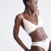 Ikoniczny bawełniano-Modalowy, lekko podszyty Bralette trójkątny Ikoniczny bawełniano-Modalowy, lekko podszyty Bralette trójkątny