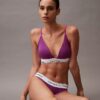 Ikoniczny bawełniano-Modalowy, lekko podszyty Bralette trójkątny Ikoniczny bawełniano-Modalowy, lekko podszyty Bralette trójkątny