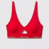 Ikoniczny bawełniano-Modalowy, lekko podszyty Bralette trójkątny Ikoniczny bawełniano-Modalowy, lekko podszyty Bralette trójkątny