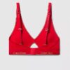 Ikoniczny bawełniano-Modalowy, lekko podszyty Bralette trójkątny Ikoniczny bawełniano-Modalowy, lekko podszyty Bralette trójkątny