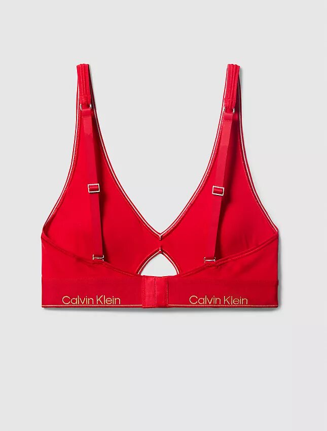 Ikoniczny bawełniano-Modalowy, lekko podszyty Bralette trójkątny Ikoniczny bawełniano-Modalowy, lekko podszyty Bralette trójkątny