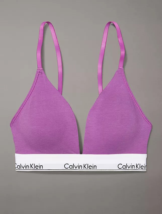 Ikoniczny bawełniano-Modalowy, lekko podszyty Bralette trójkątny Ikoniczny bawełniano-Modalowy, lekko podszyty Bralette trójkątny