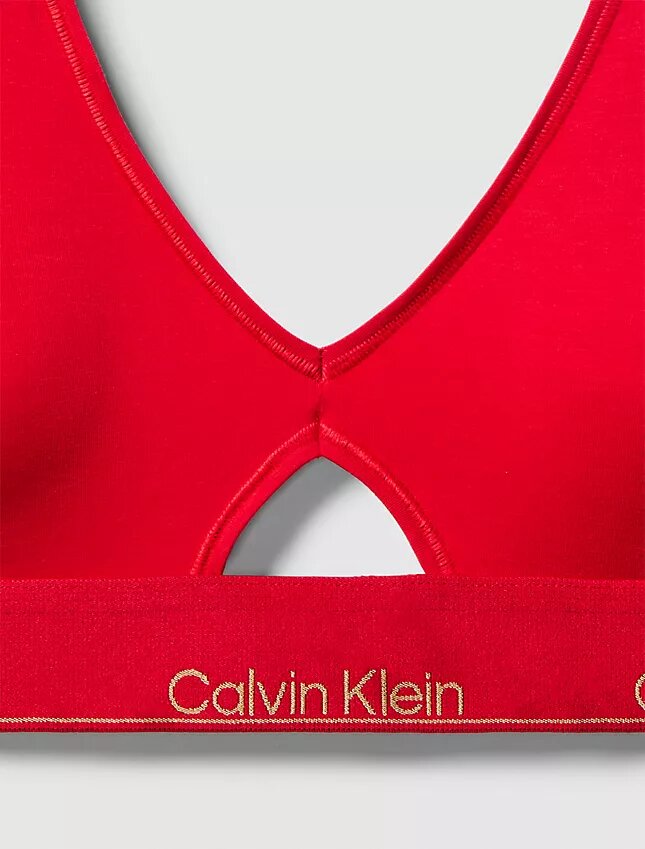 Ikoniczny bawełniano-Modalowy, lekko podszyty Bralette trójkątny Ikoniczny bawełniano-Modalowy, lekko podszyty Bralette trójkątny